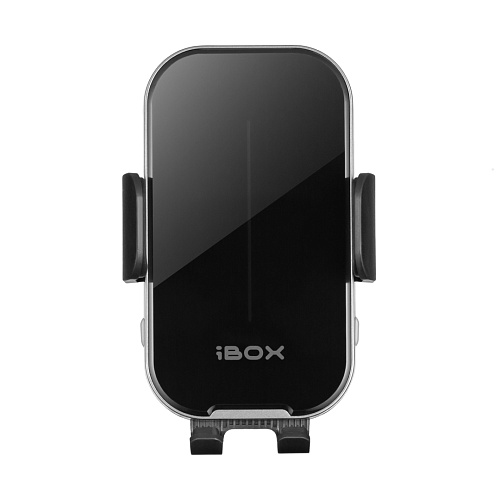 Держатель для смартфона с функцией беспроводной зарядки iBOX TRON i7 + Кронштейн на присоске H-01	